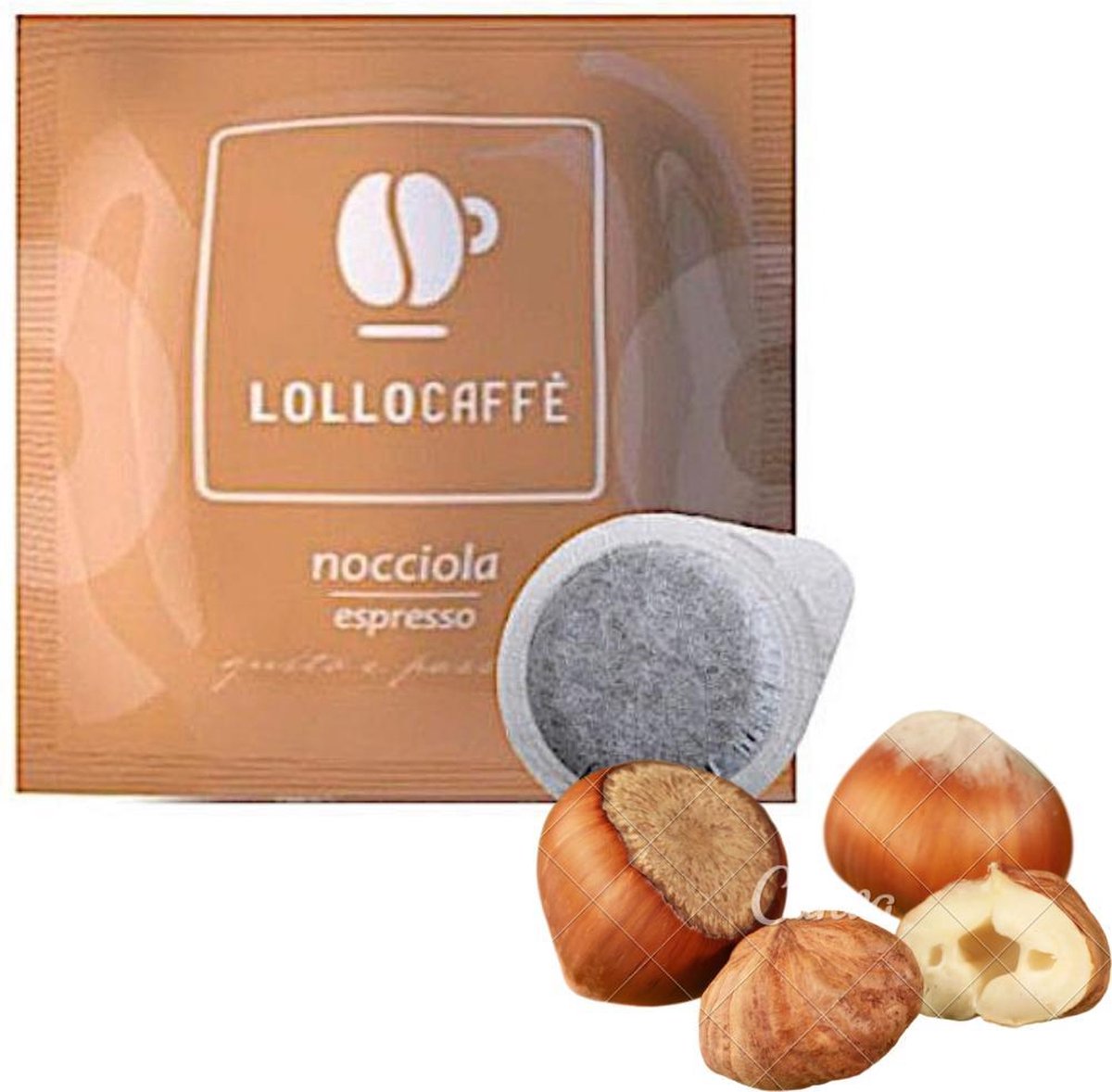 ESE Koffiepads - Hazelnootkoffie Lollo Caffè - 30 stuks (8034097150654)