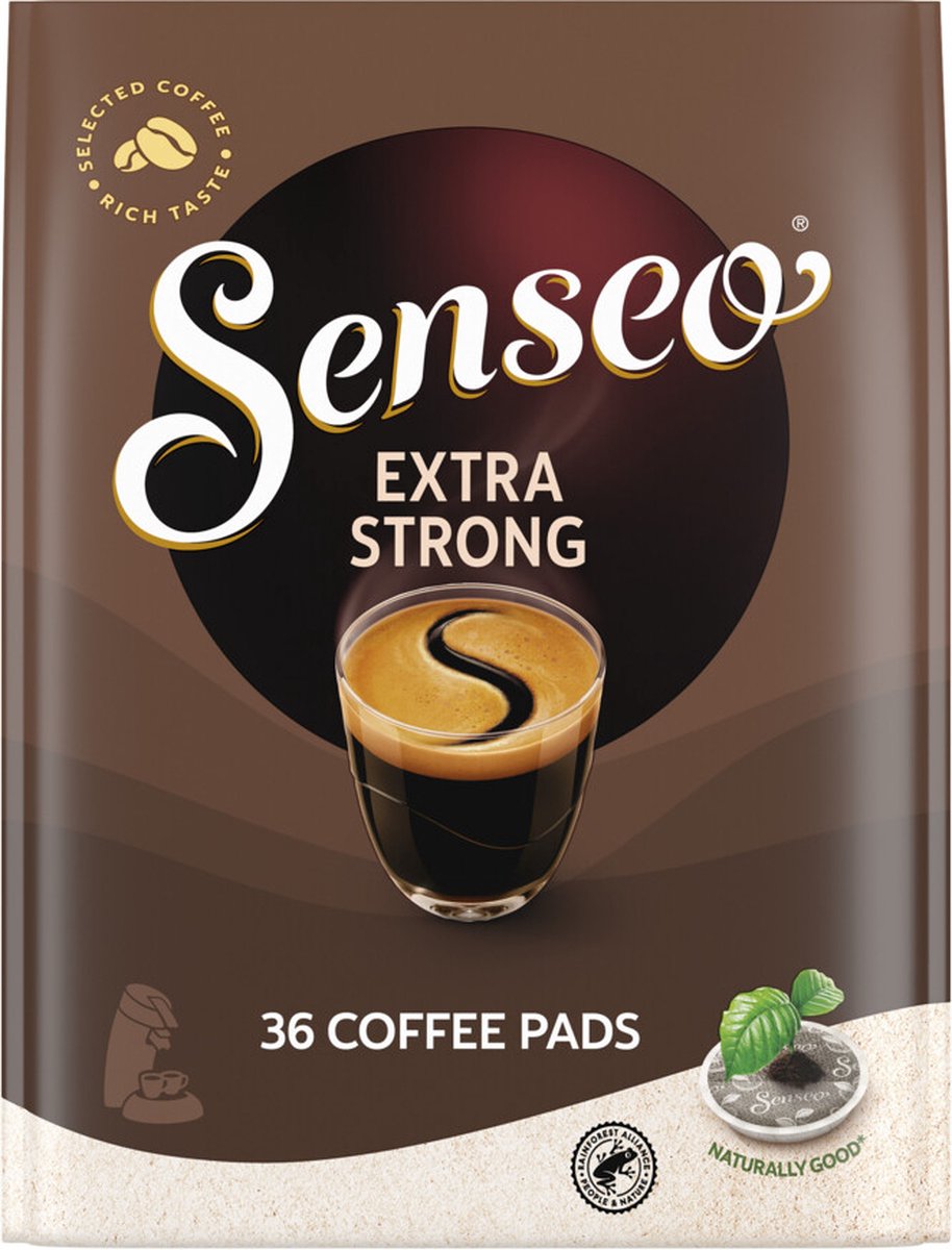 Senseo Extra Strong, zakje van 36 koffiepads (8711000341247)