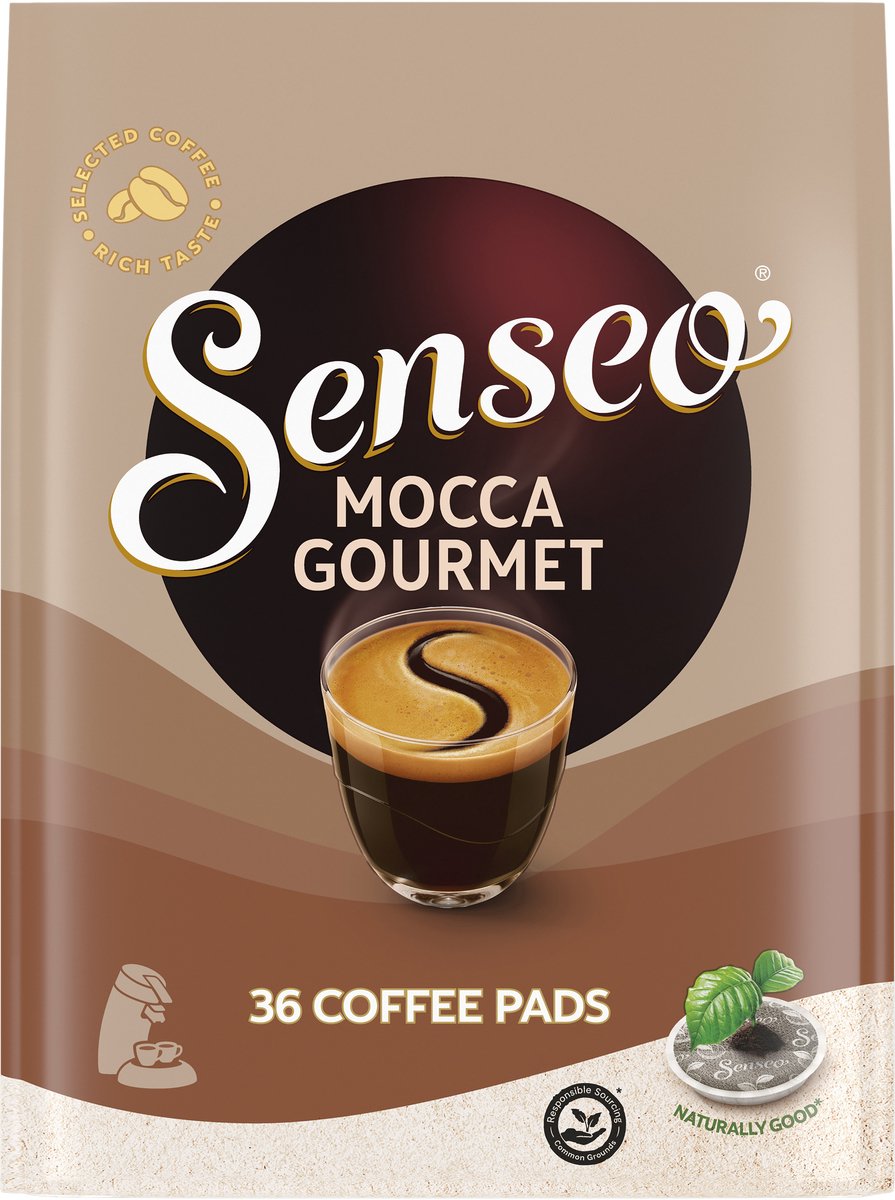 Senseo Mocca Gourmet Koffiepads - 4 x 36 pads (8711000703014)