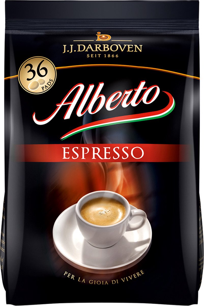 Alberto - Espresso - 36 pads (4006581060088)