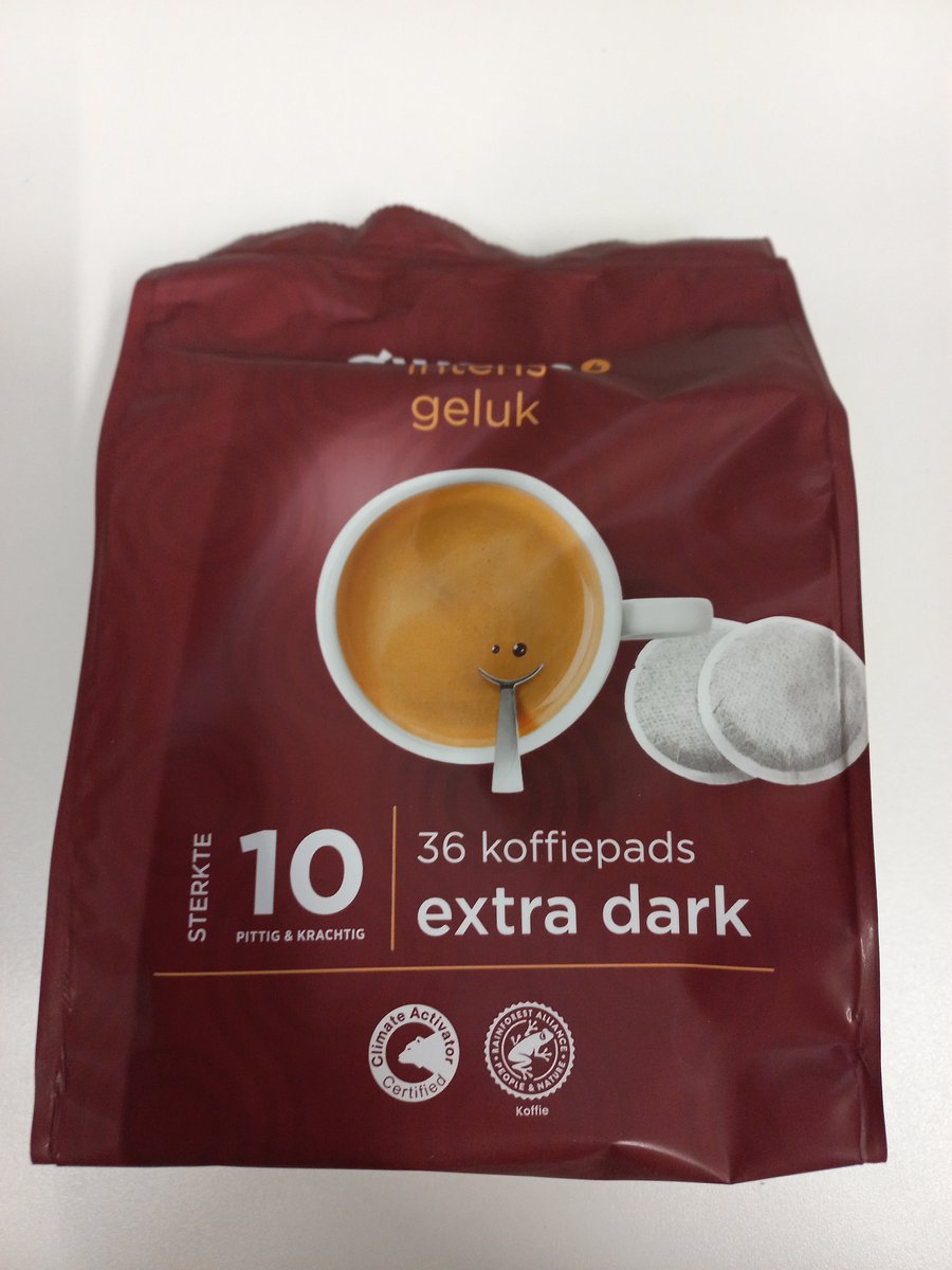 koffiepads extra dark strong gwoon - geschikt voor senseo® - pak 36 stuks (8718989051440)