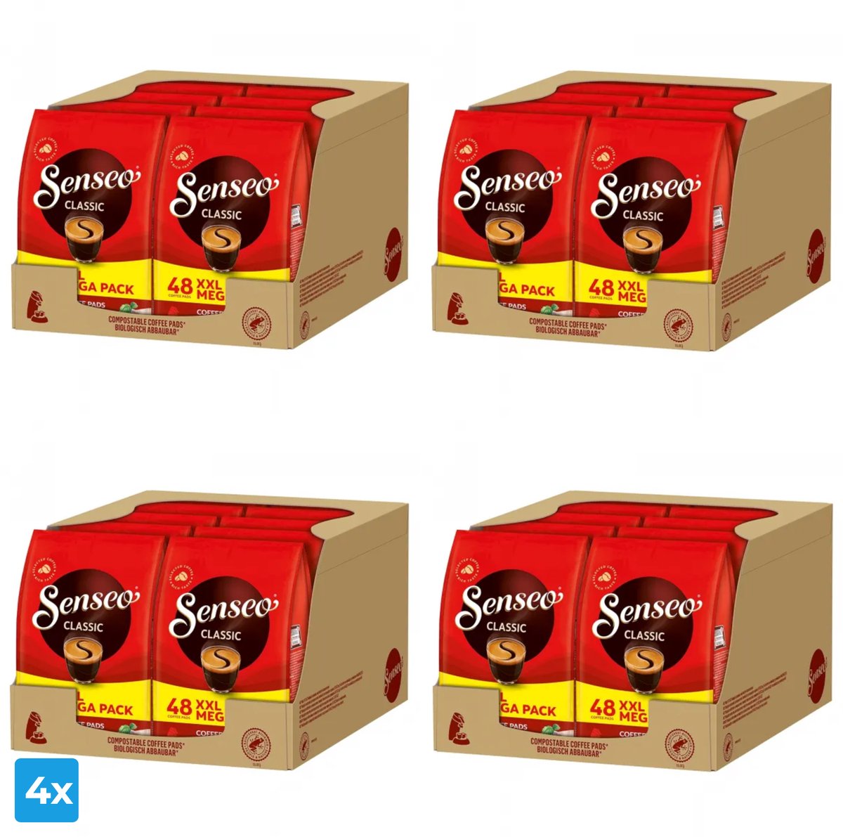 Senseo Classic (4x 480 pads) (8717931674249)