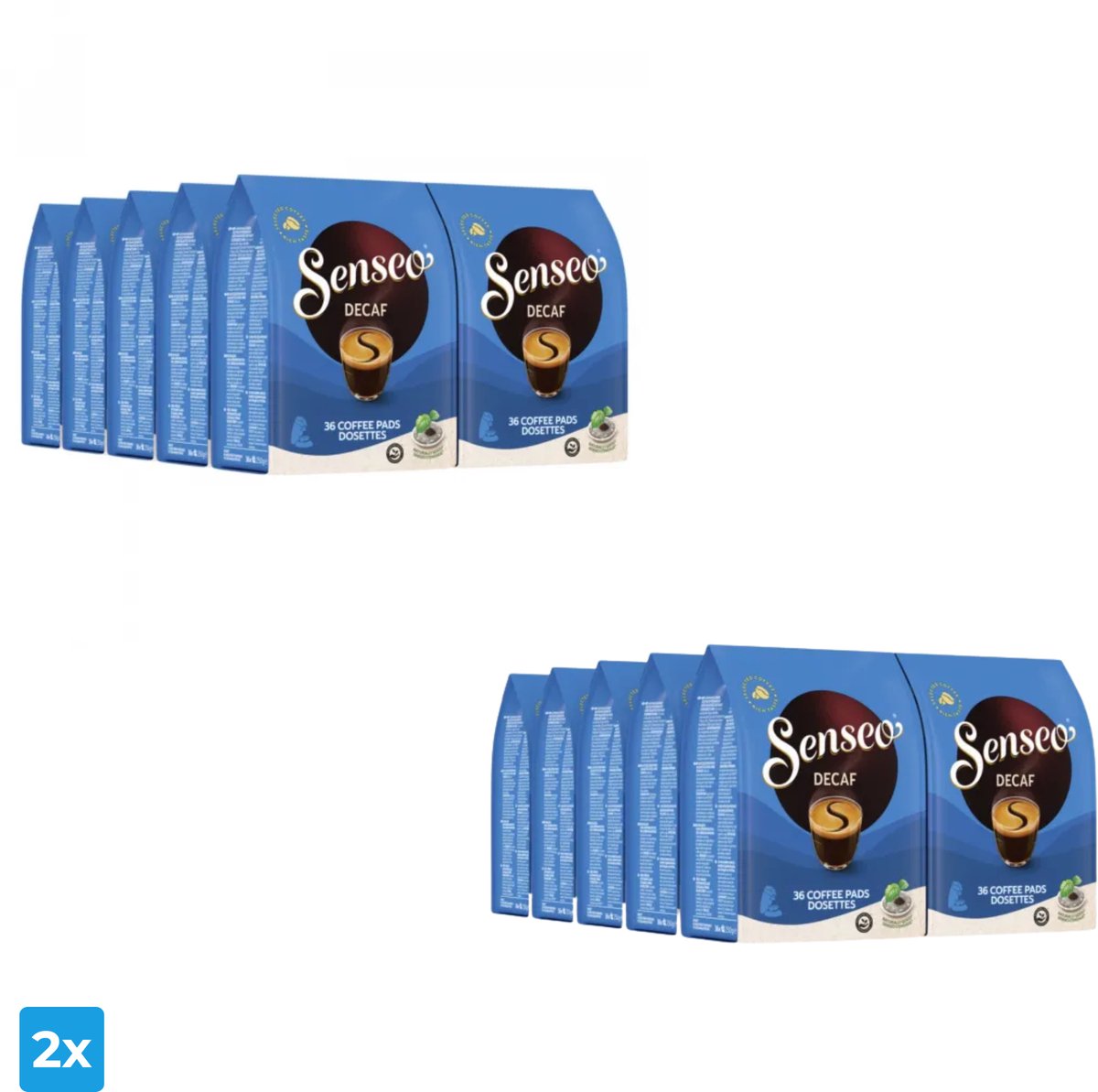 Senseo Decafe (2x 360 pads) (8717931674195)