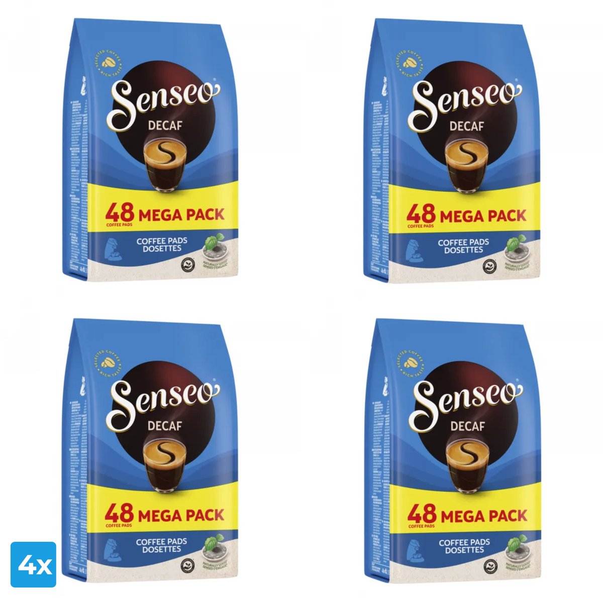 Senseo Decafe (4x 480 pads) (8717931674263)