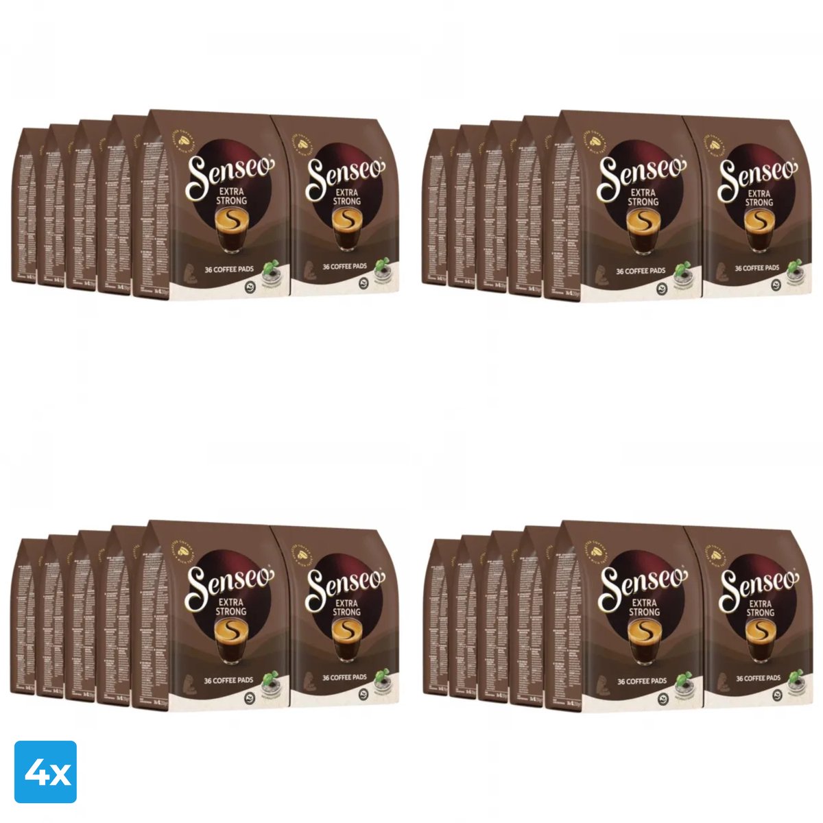 Senseo Extra Strong (4x 360 pads) (8717931674126)