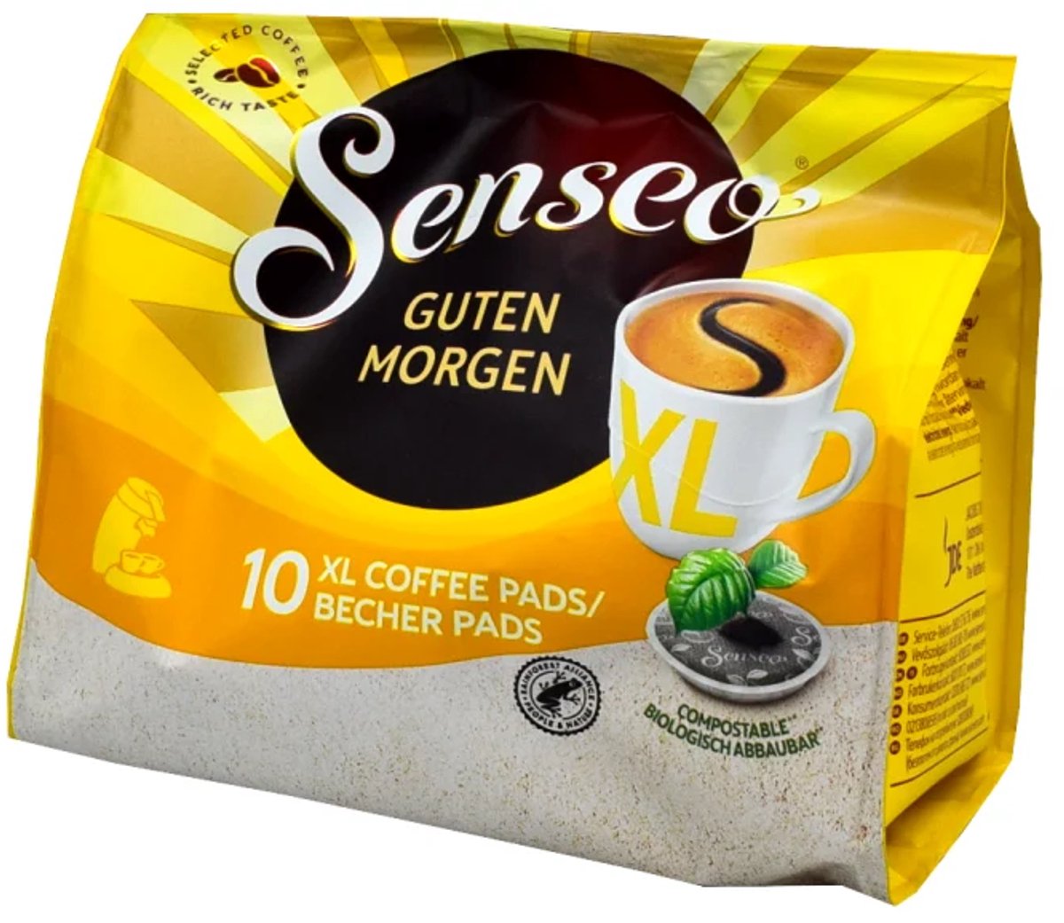 Senseo GUTEN MORGEN, Koffiepad, 10 kopjes, UTZ, 10 stuk(s), Zak (8711000452684)