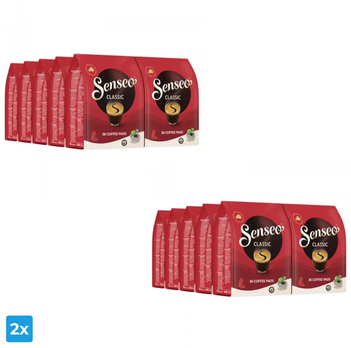 Senseo Classic (2x 360 pads) (8717931674058)