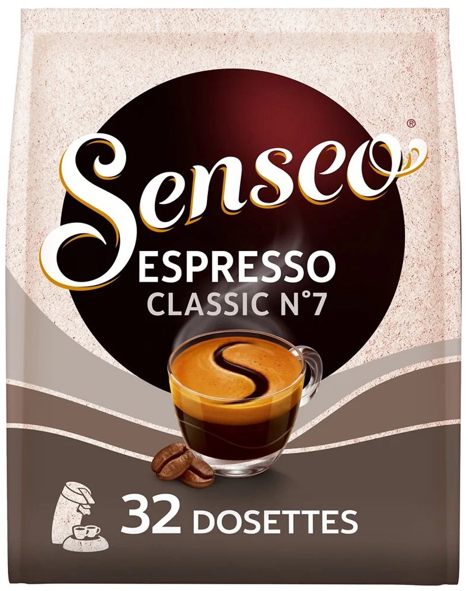 Senseo Espresso Classic 7 koffiepads - 4x32 pads (4x222g) (4061445266648)