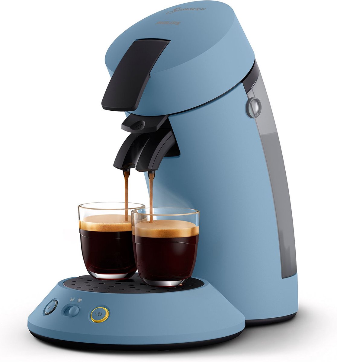 Philips - SENSEO - Original Plus - koffiepadmachine - CSA210/70 - blauw - inclusief 72 koffiepads (8720389007507)