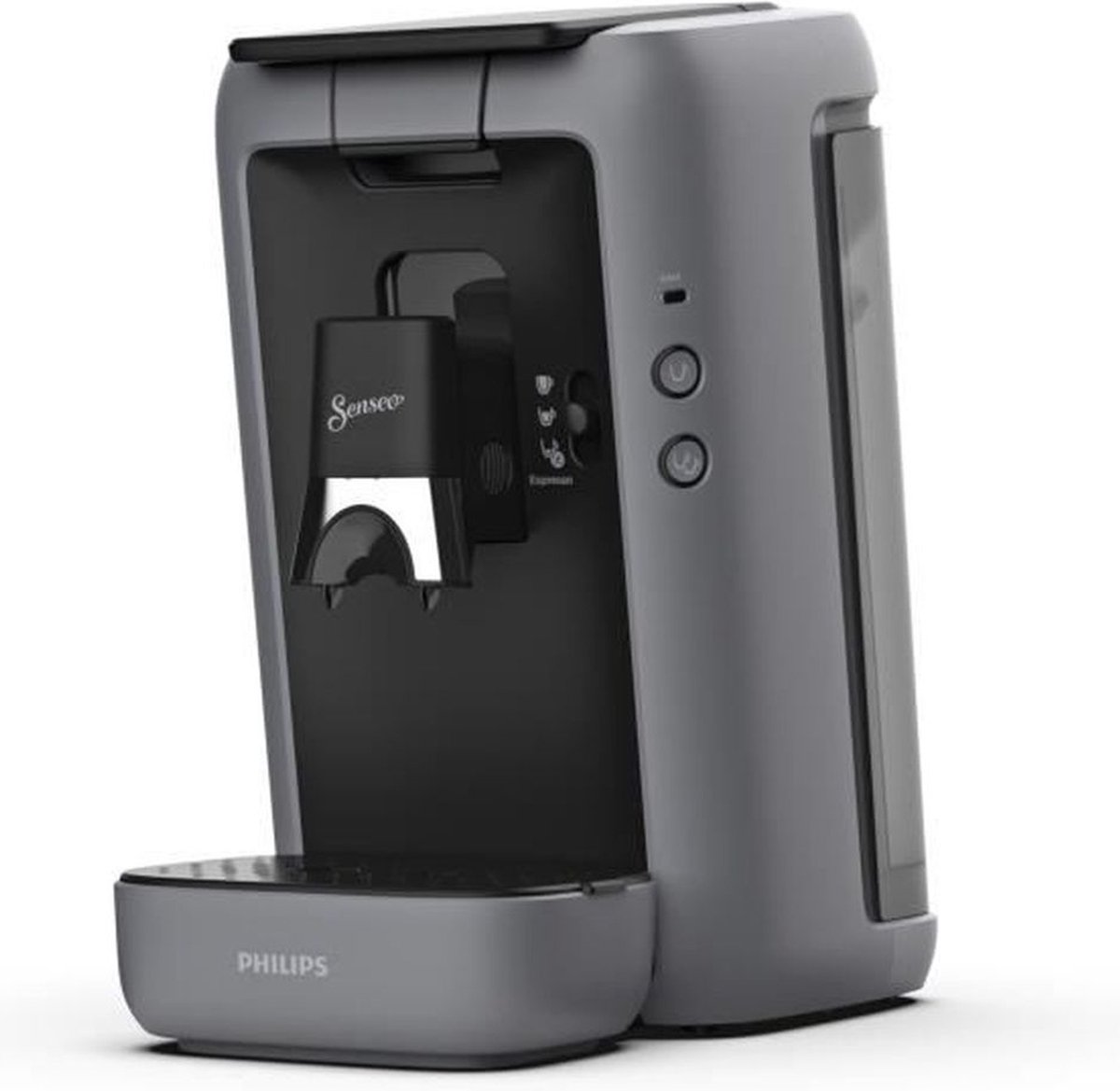 Philips Senseo Maestro Koffiepadmachine CSA260/51 - Keuze uit 1 of 2 Kopjes - Instelbare Intensiteit - Automatische Uitschakeling - Groot Waterreservoir - Grijs (8720389014598)