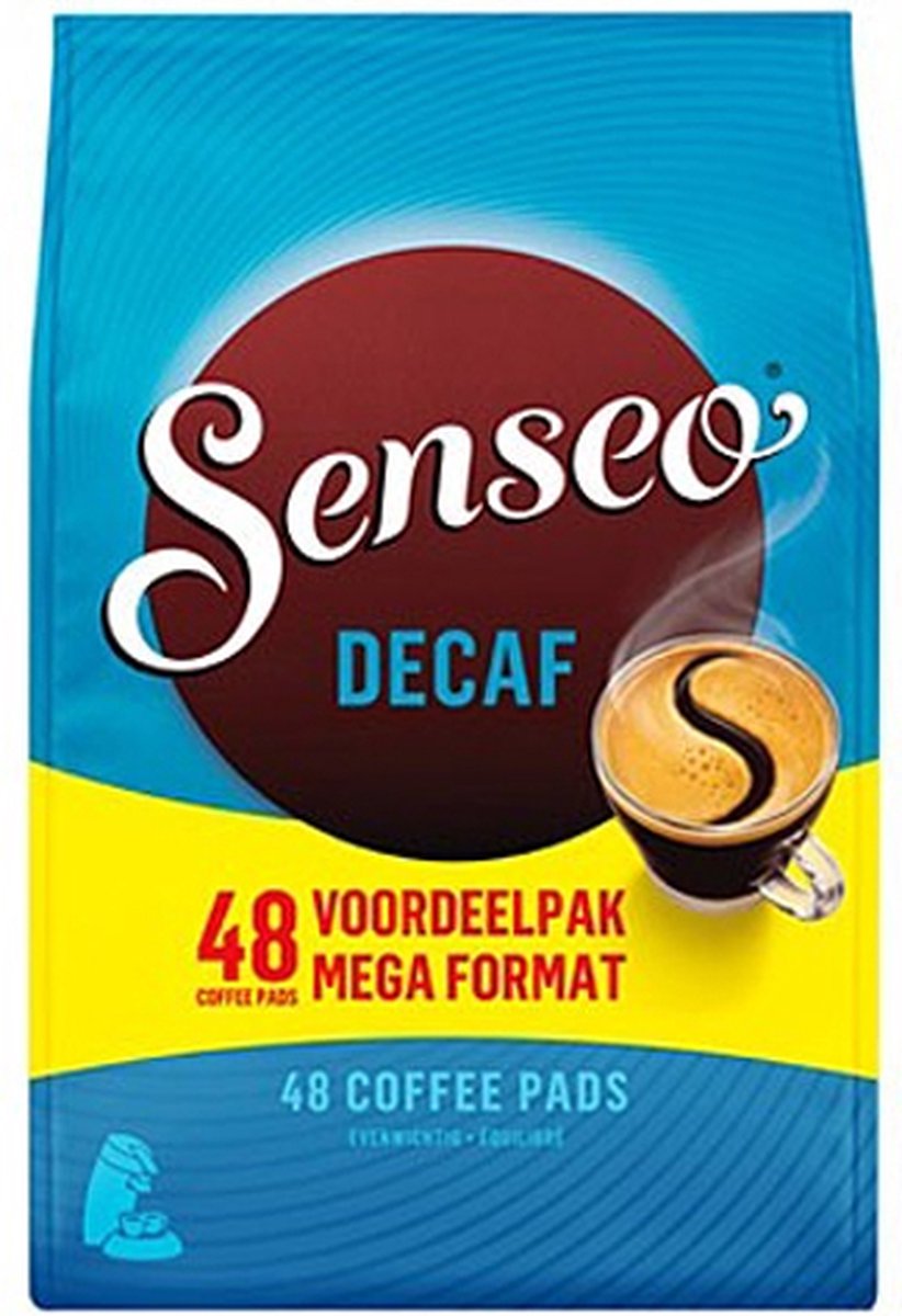 Senseo Decaf Koffiepads - 10 x 48 stuks (8711000341438)