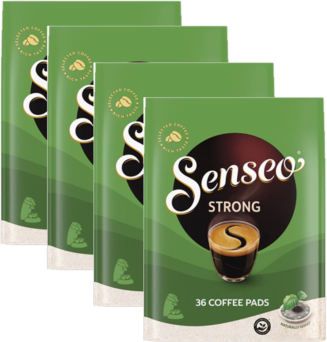 Senseo Strong - Multipack - 144 (4x36) Koffiepads (5900127012403)