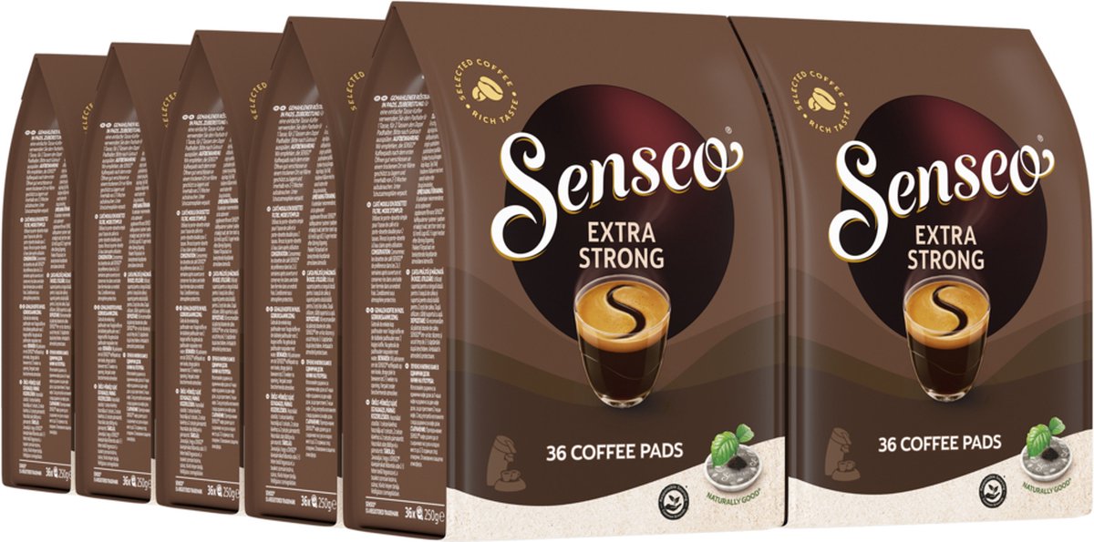 Senseo Extra Strong Koffiepads - Intensiteit 8/9 - 10 x 36 pads (8711000341254)