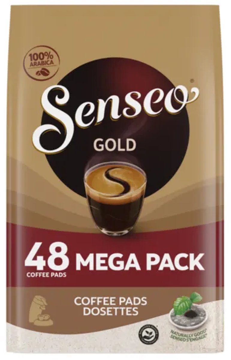 Senseo Gold Koffiepads (4x 48 stuks) (8711000449967)