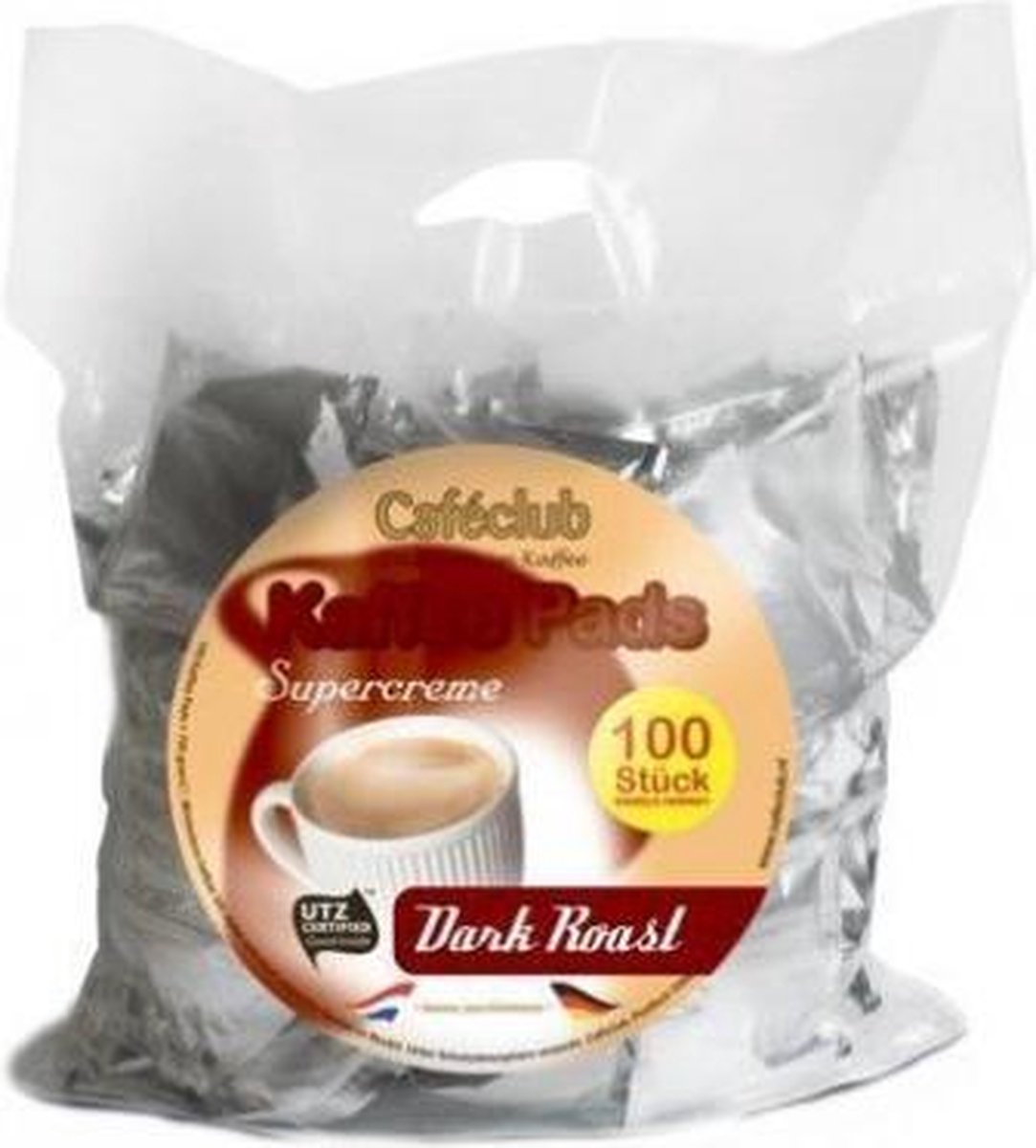 Caféclub Cafe Aroma Megabeutel Dark Roast 100 koffie pads (8712500012163)