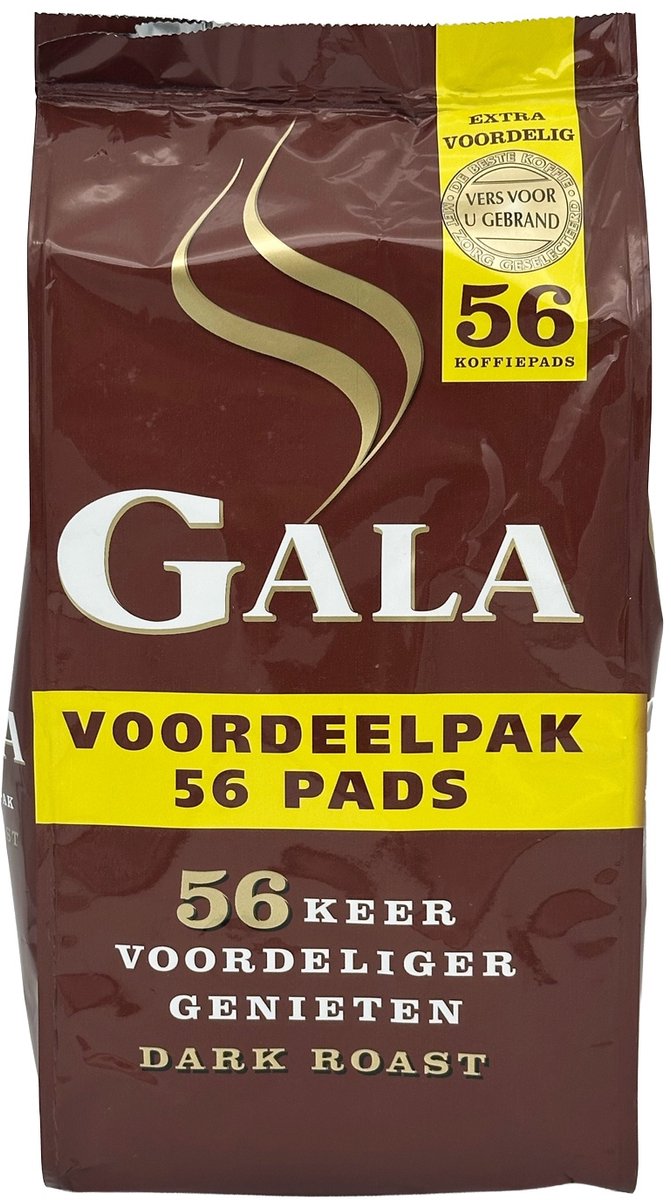 Gala Dark Roast - koffiepads - 56 stuks (8710435133519)