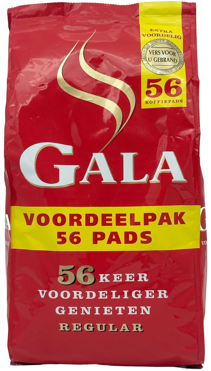Gala Regular - koffiepads - 56 stuks (8710435133502)