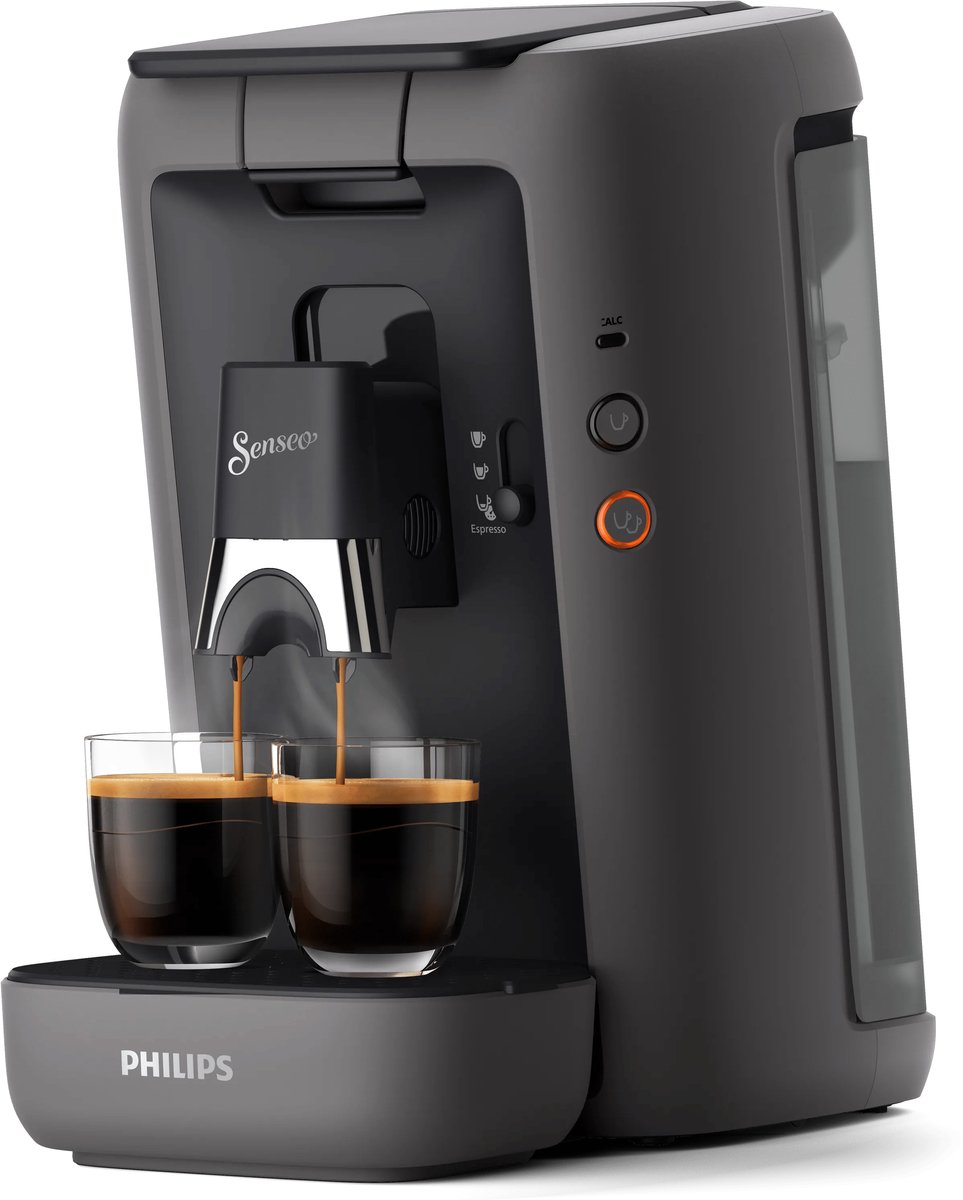 Philips Senseo Maestro CSA260/50 - Koffiepadmachine voor max 2 Kopjes Koffie - Exclusief Koffiepads - Kasjmiergrijs (8720389014581)