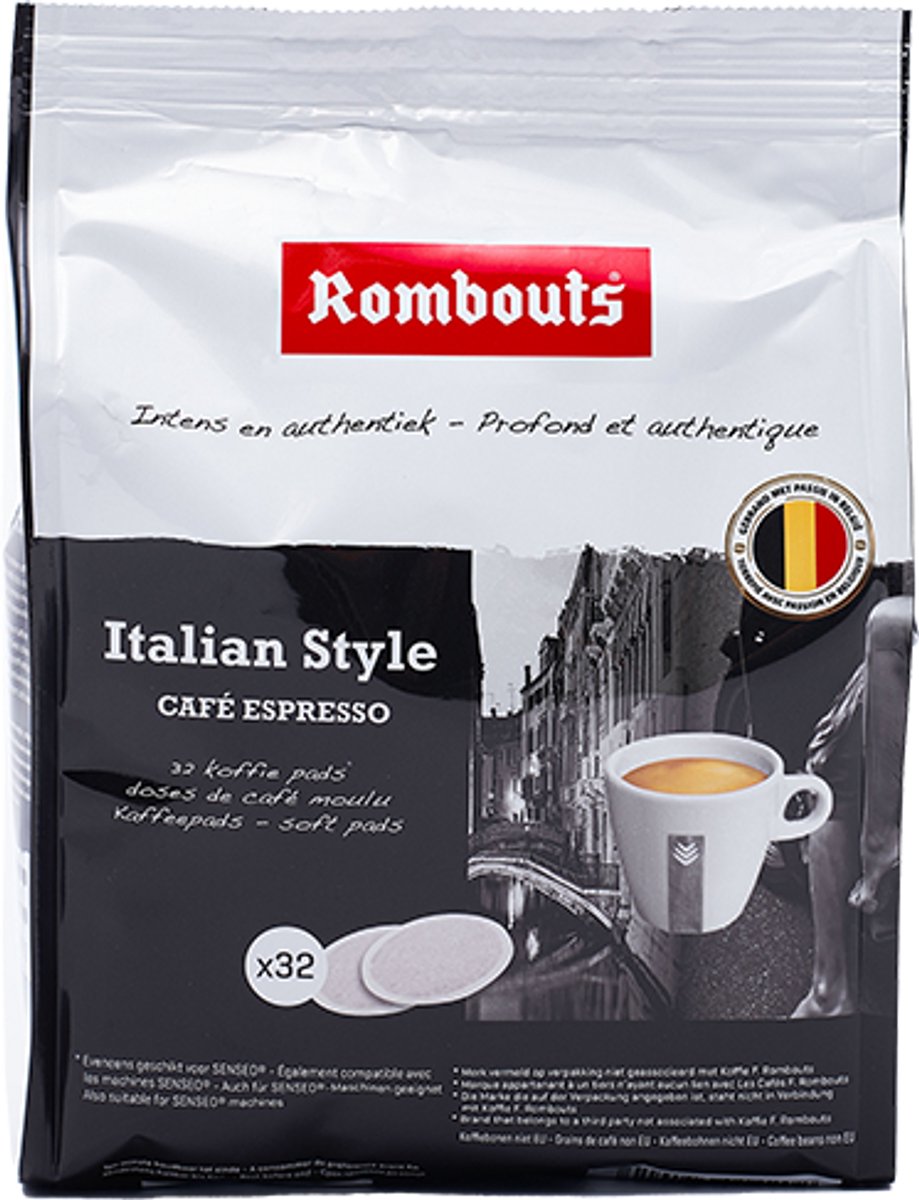 Rombouts - Koffie - 12 x Italian Style 32 pads (5410173142004)