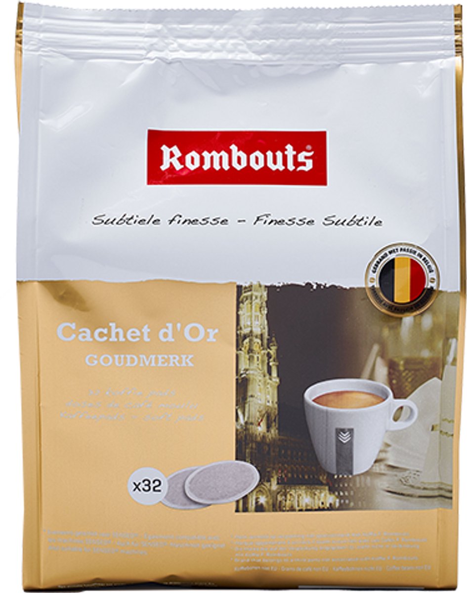 Rombouts - Koffie - 12 x Goudmerk 32 pads (5410173140000)